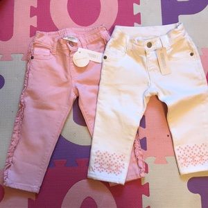 2 pairs of Gymboree jeans